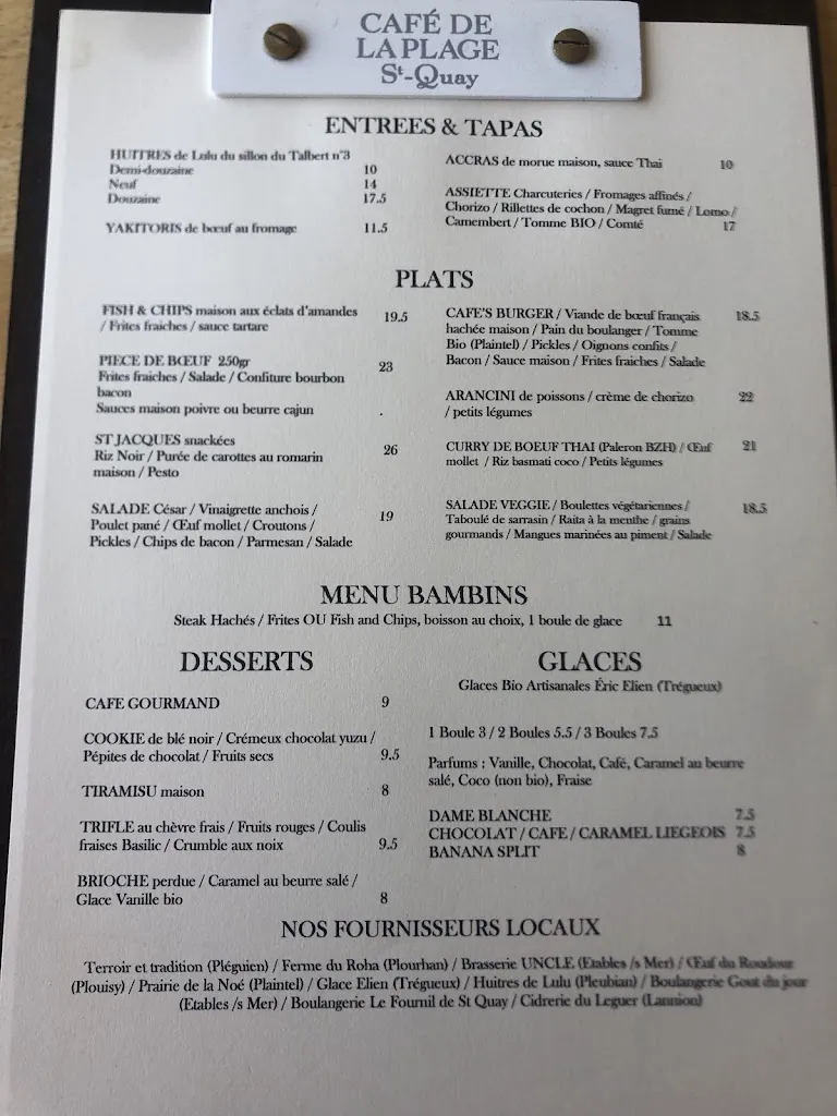 Menu_Le Café de la Plage_Saint-Quay-Portrieux_image_3