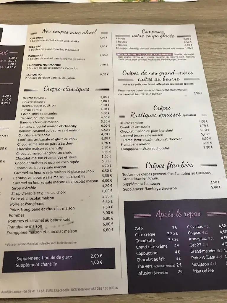 Menu_L'Escabelle . Restaurant . Crêperie. Produits bretons . Fait maison . Locavore_Saint-Quay-Portrieux_image_4