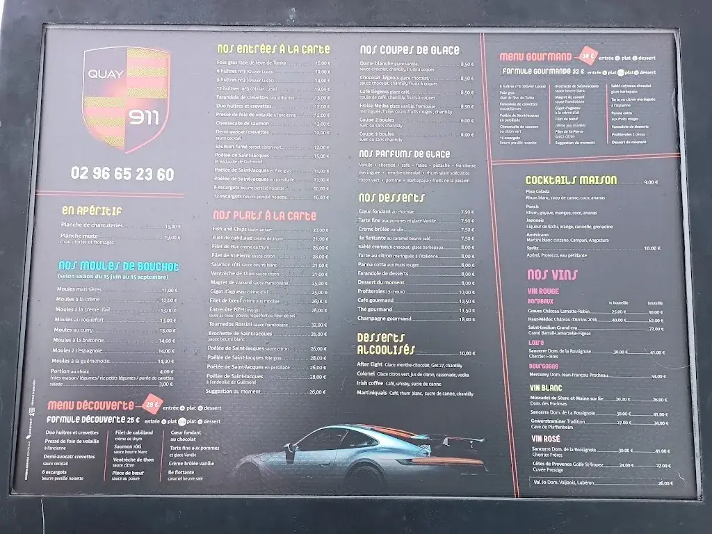 Menu_Quay 911 Sarl_Saint-Quay-Portrieux_image_1
