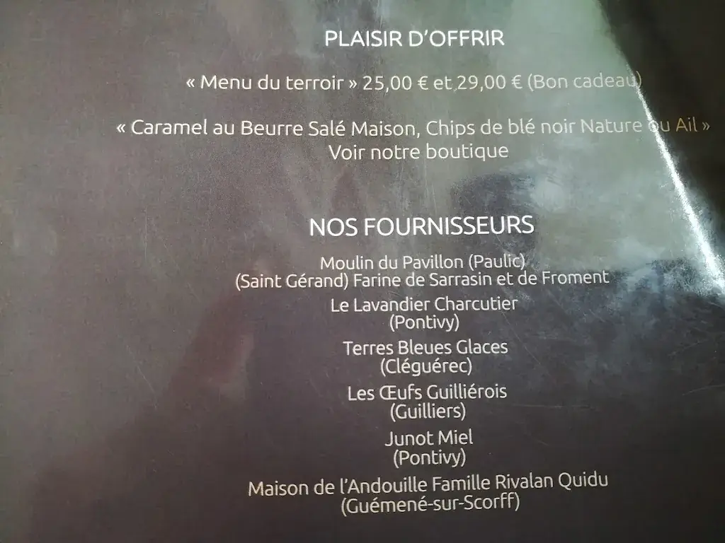 Menu_Crêperie Le Sarrazin_Saint-Thuriau_image_2