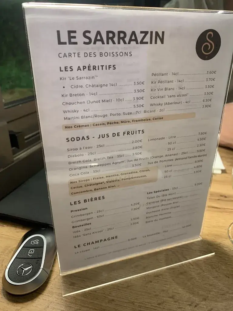 Menu_Crêperie Le Sarrazin_Saint-Thuriau_image_3