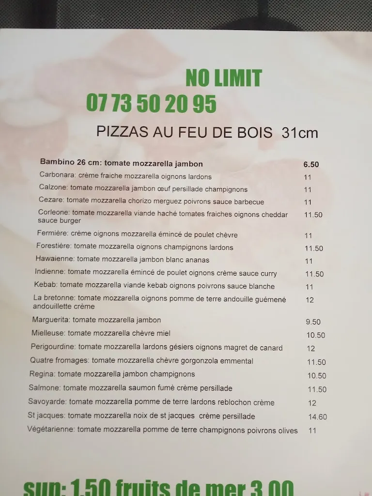 Menu_NO LIMIT PIZZA_Sens-de-Bretagne_image_4