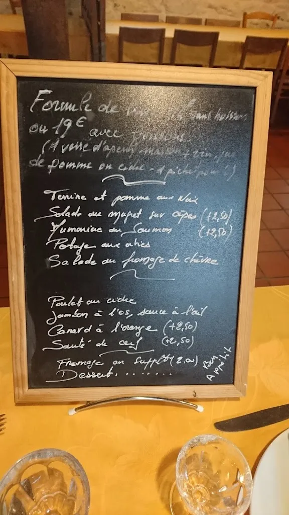 Menu_Auberge Maison Neuve _Chauvigné_image_3