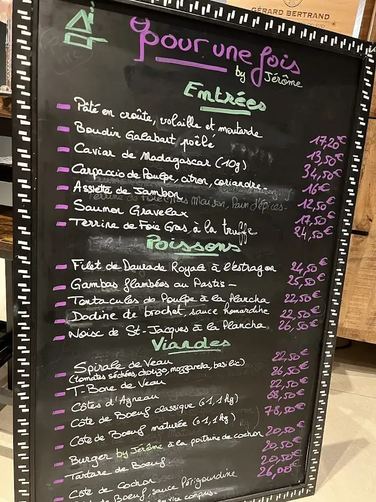 Menu_POUR UNE FOIS BY JEROME_Brindas_image_1