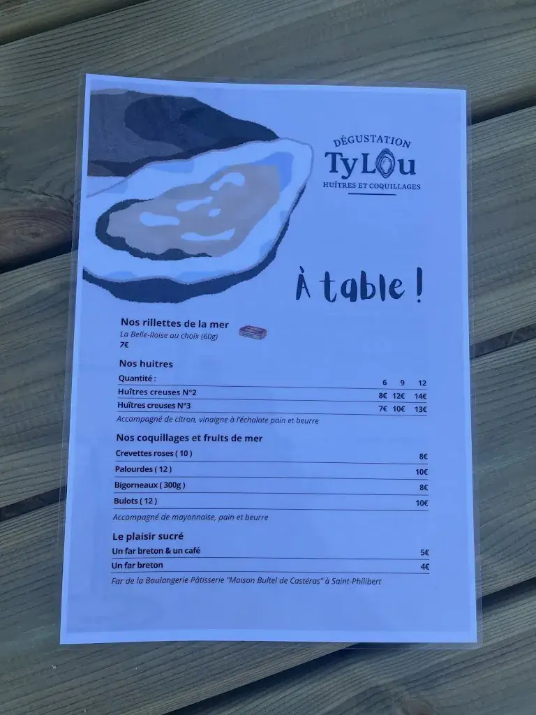 Menü_Ty Lou_Saint-Philibert_Bild_2