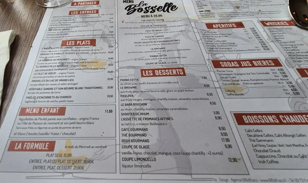 Menu_Restaurant La Bosselle_Saint-Philbert-de-Grand-Lieu_image_1