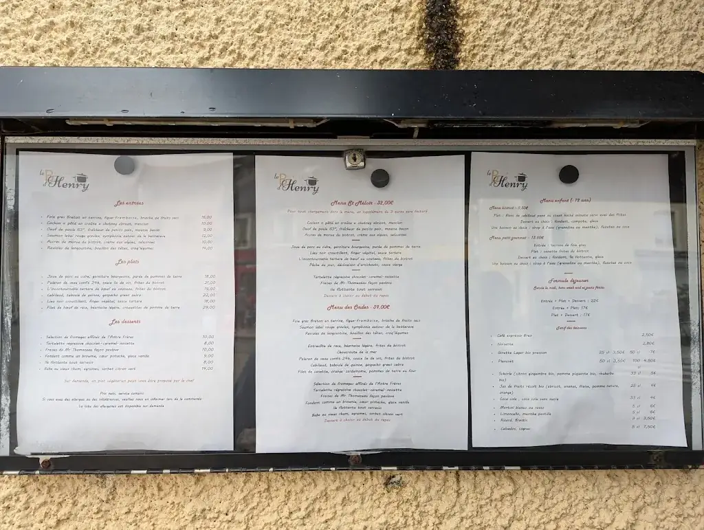 Menu_Le Bistrot D'Henry_Saint-Méloir-des-Ondes_image_1