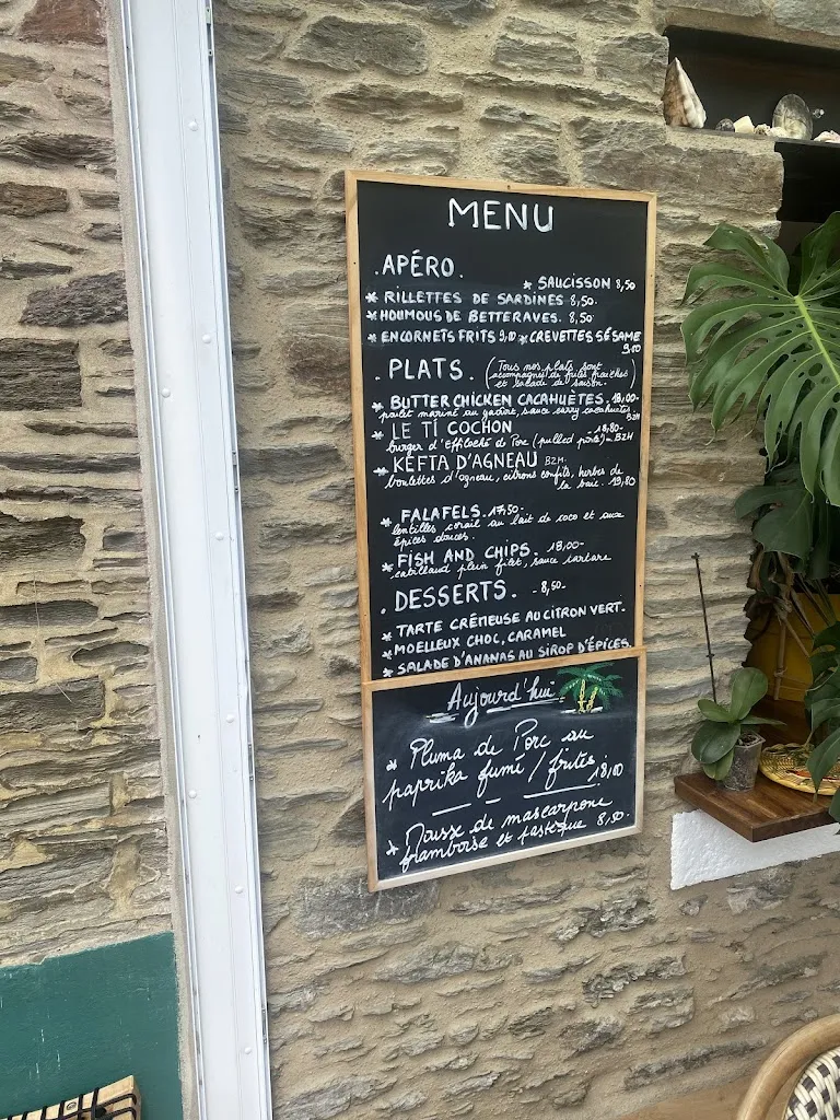 Menu_Coco bay café resto boutique chambres_Saint-Benoît-des-Ondes_image_1