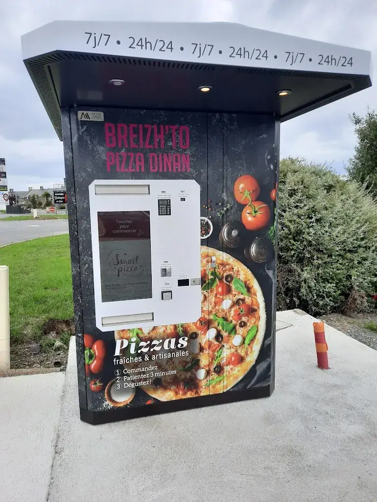 Breizh'to Pizza distributeur de pizzas restaurante en Saint-Méloir-des-Ondes