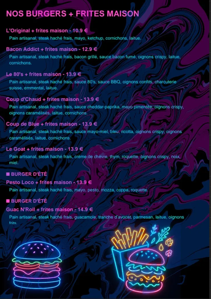 Menu_Le 80’s_Taulé_image_2