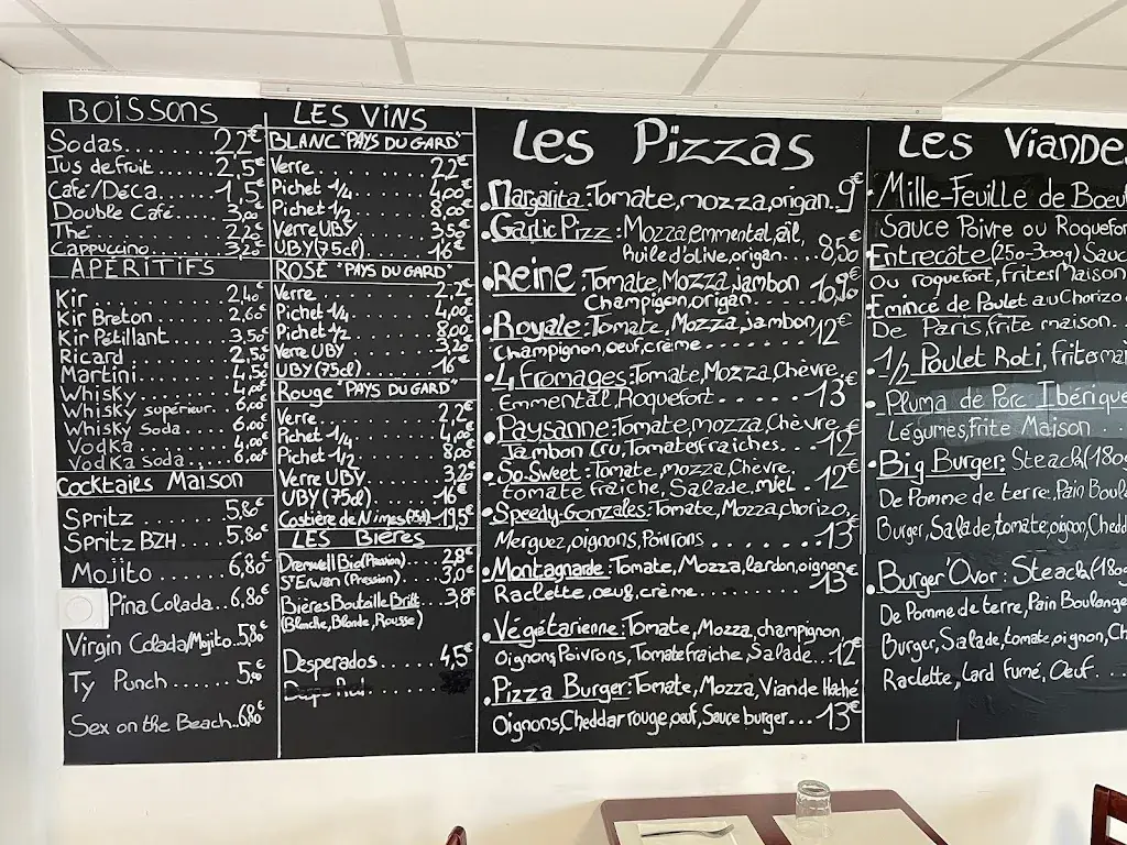 Menu_Restaurant Le Panoramic_Telgruc-sur-Mer_image_2