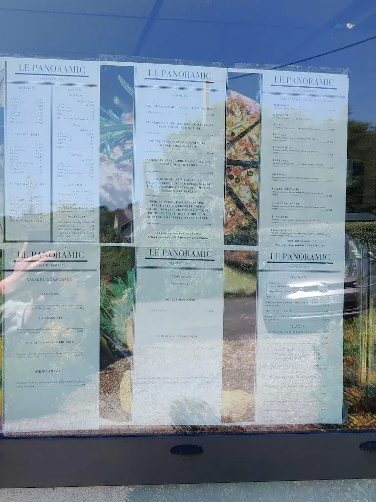 Menu_Restaurant Le Panoramic_Telgruc-sur-Mer_image_4