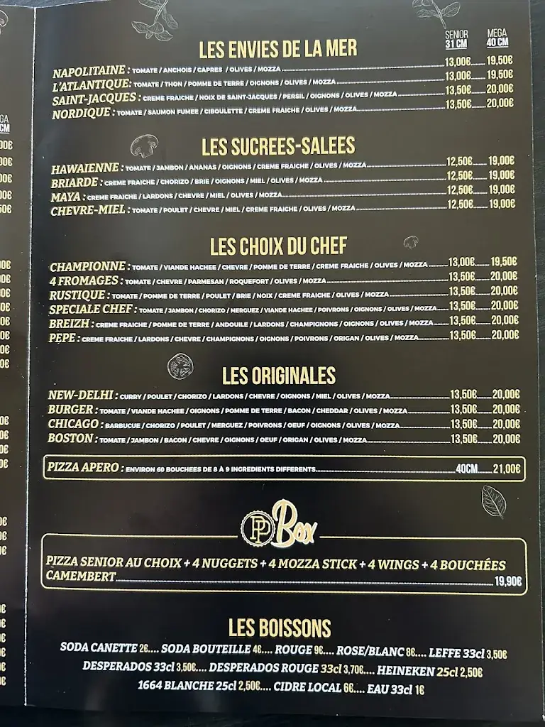 Menu_PIZZA PÉPÉ TELGRUC-SUR-MER_Telgruc-sur-Mer_immagine_4