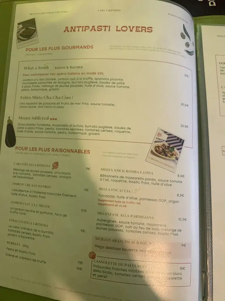 Menu_Casa Valentino Da Antonio e Marco_Craponne_image_3
