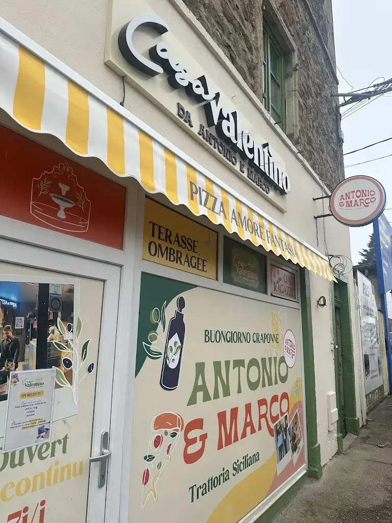 Casa Valentino Da Antonio e Marco restaurante en Craponne