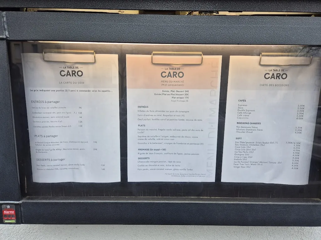 Guy Guy_La Table de Caro_Francheville_review