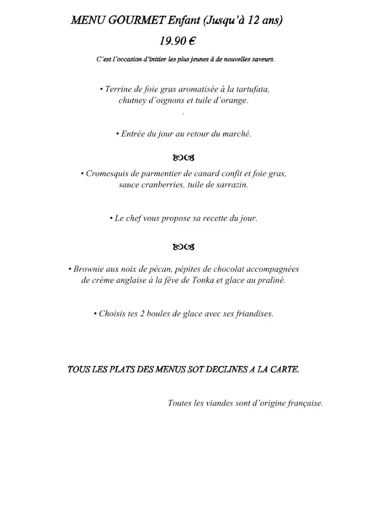 Menu_Restaurant Latitude 47 - Damgan - Morbihan - Bretagne_Damgan_immagine_3