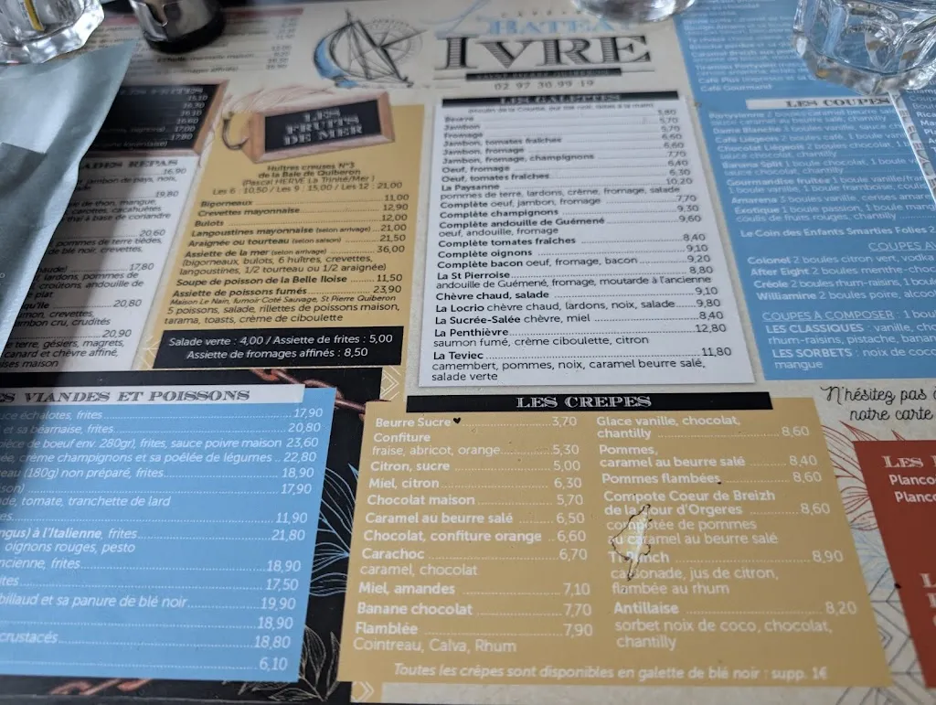 Clare McElearney_Le Bateau Ivre Café Brasserie_Saint-Pierre-Quiberon_review