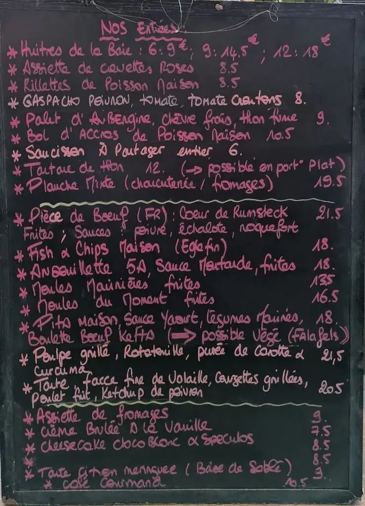 Menu_L’Épuisette Bretonne_Saint-Pierre-Quiberon_image_2
