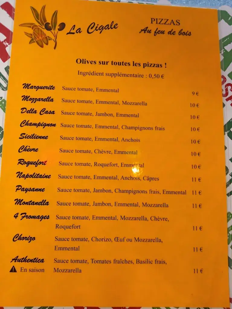 Menu_La Cigale_56510_image_1