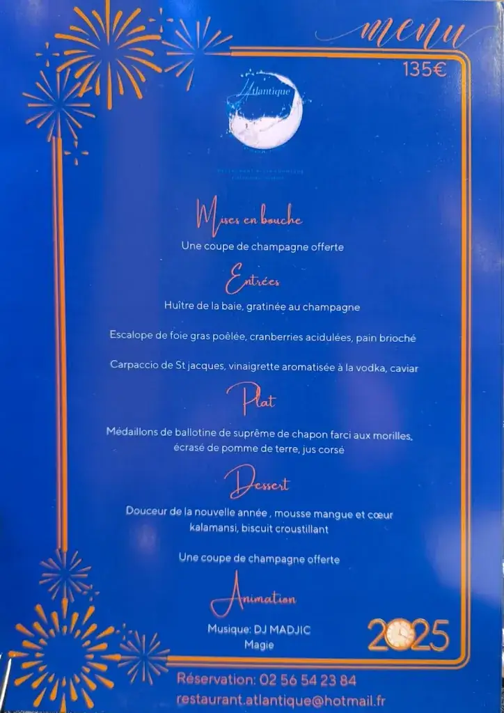 Menu_Bistronomique l'Atlantique_Quiberon_image_4
