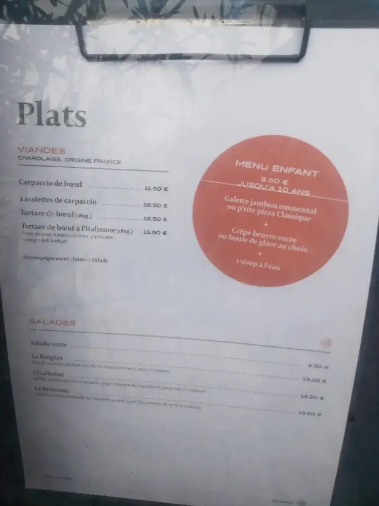 Menu_La Strada_Quiberon_image_3