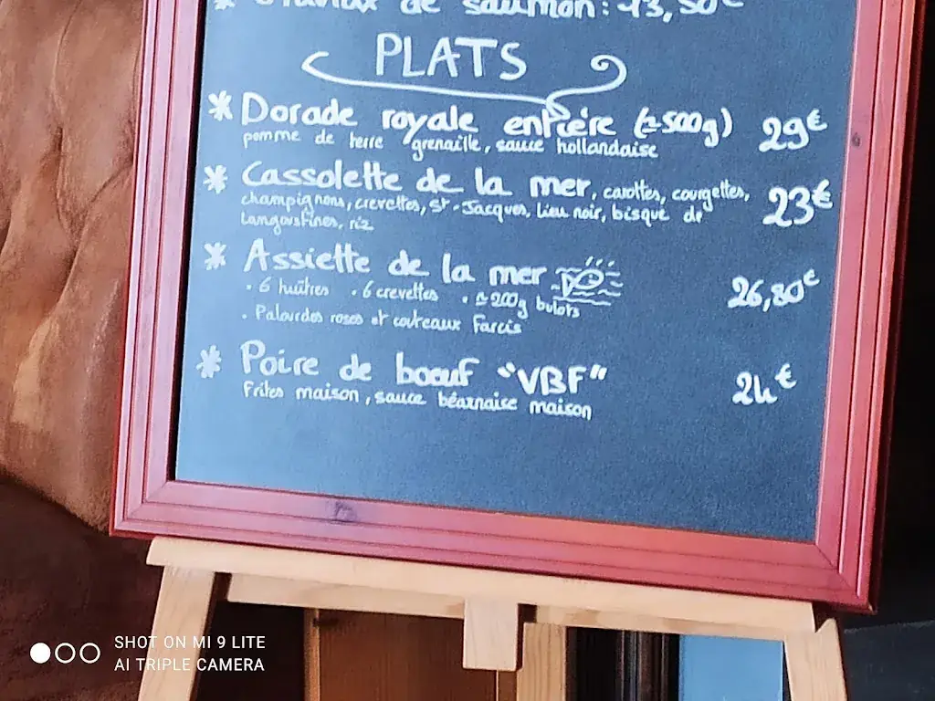 Menu_La Caravelle_Quiberon_image_2