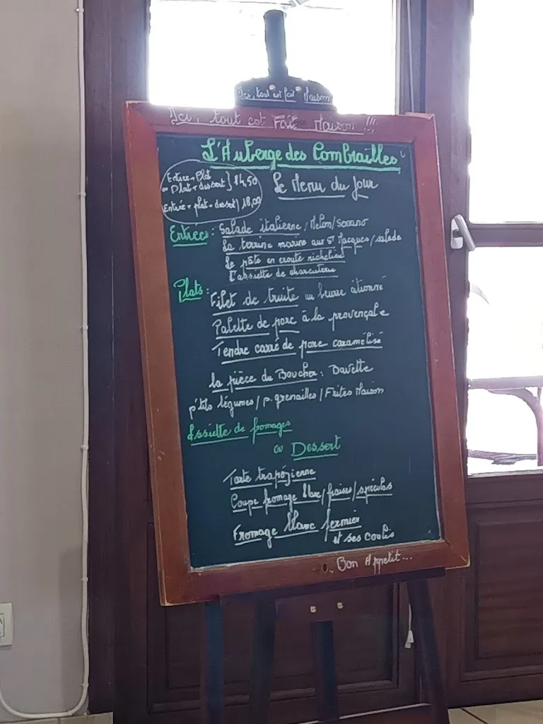 Menu_Auberge des Combrailles_Moureuille_image_3