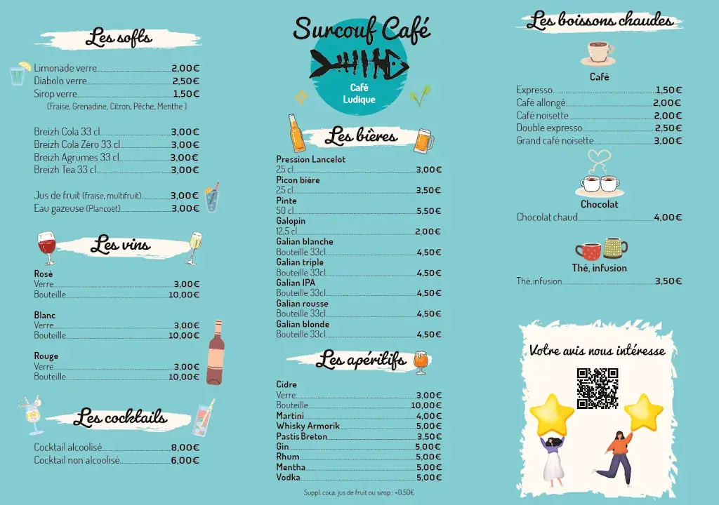 Menu_Surcouf Café - Rêves de Mer_Saint-Pierre-Quiberon_image_1