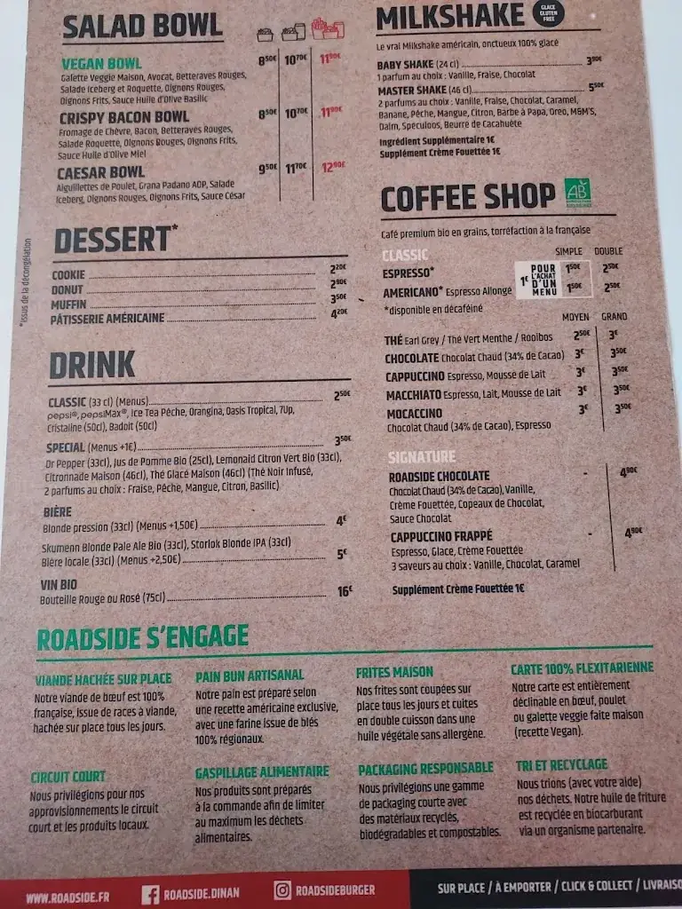 Menu_Roadside | Burger Restaurant Dinan_Taden_image_4