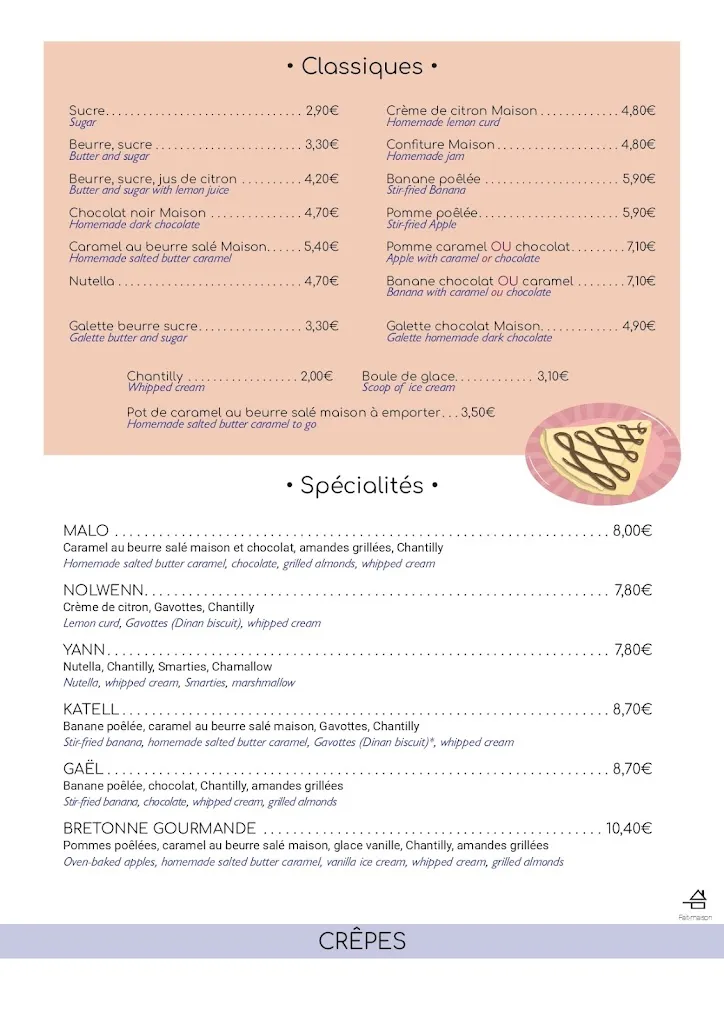 Menu_La Bigoudène_Dinan_image_2