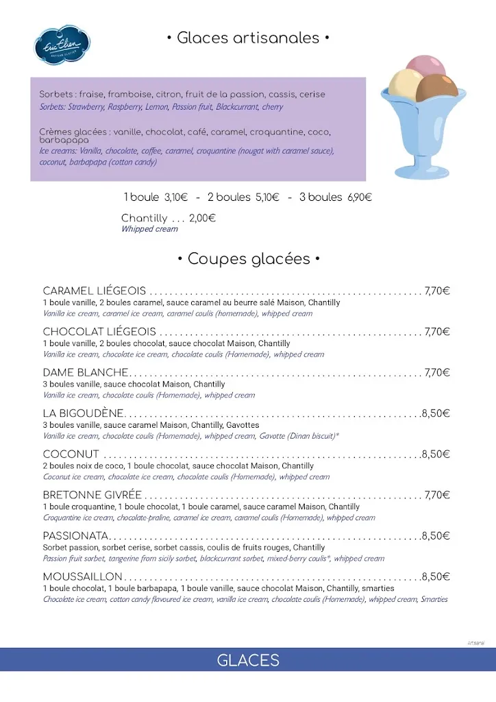 Menu_La Bigoudène_Dinan_image_4