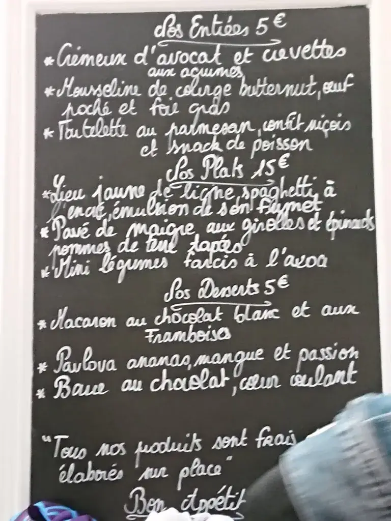 Menu_L'Accord Gourmet_Vannes_image_1