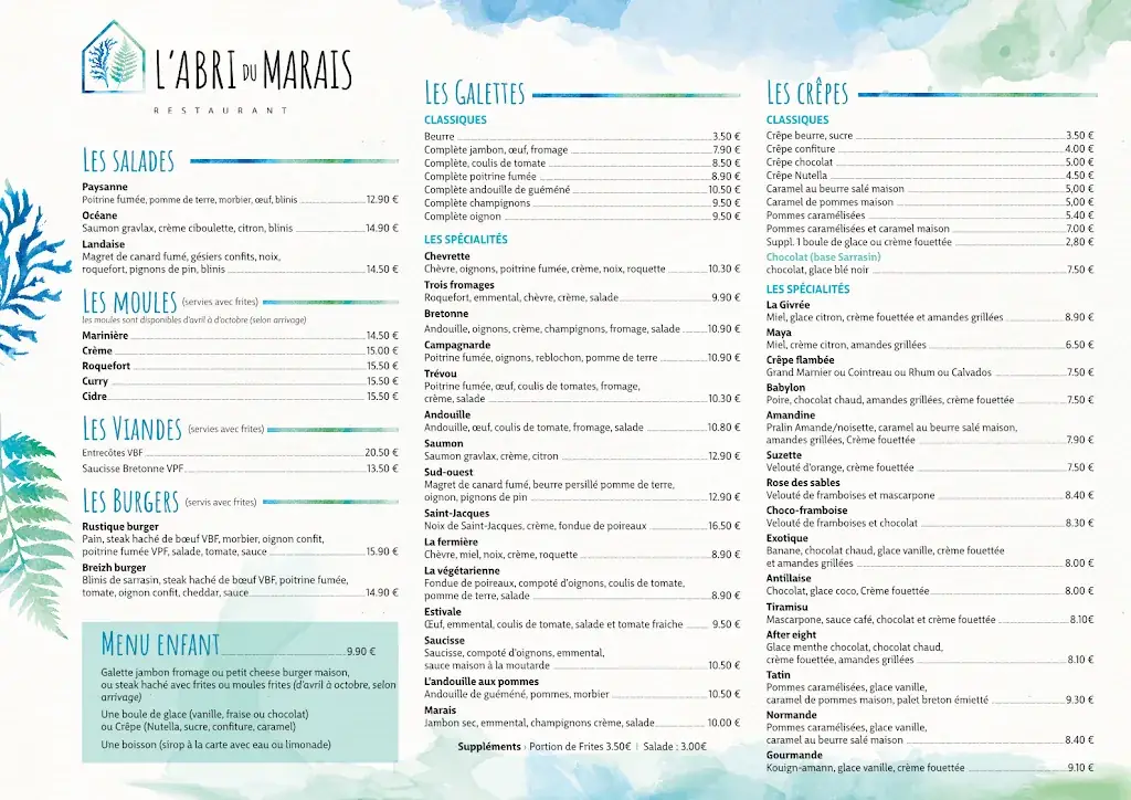 Menu_L' abri du marais_Trévou-Tréguignec_immagine_1
