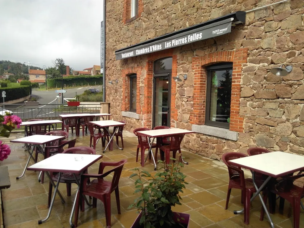 Les Pierres Folles restaurant in Rozier-en-Donzy
