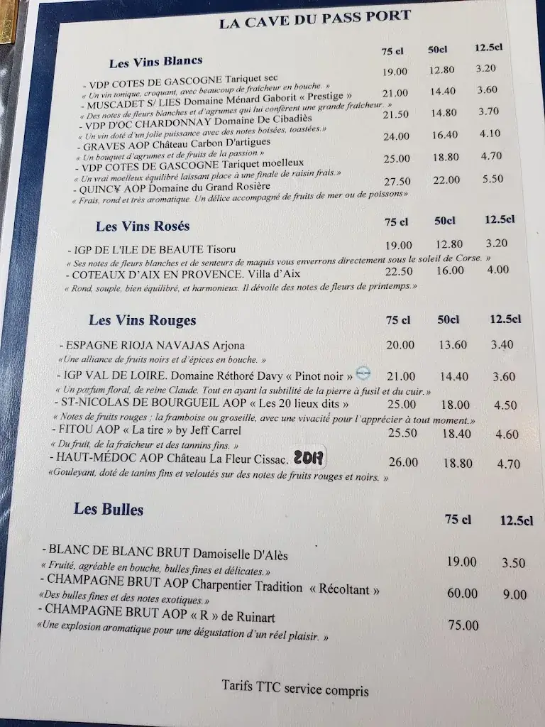 Menu_Le Pass Port_Trégunc_image_3