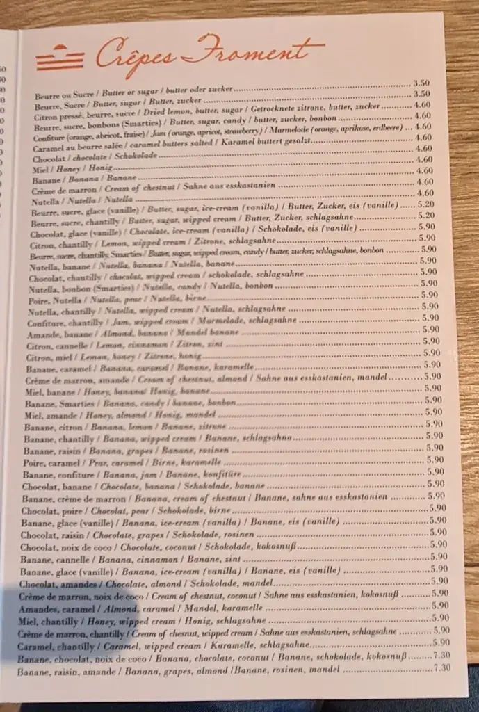 Menu_La Marinière_Trégunc_image_4