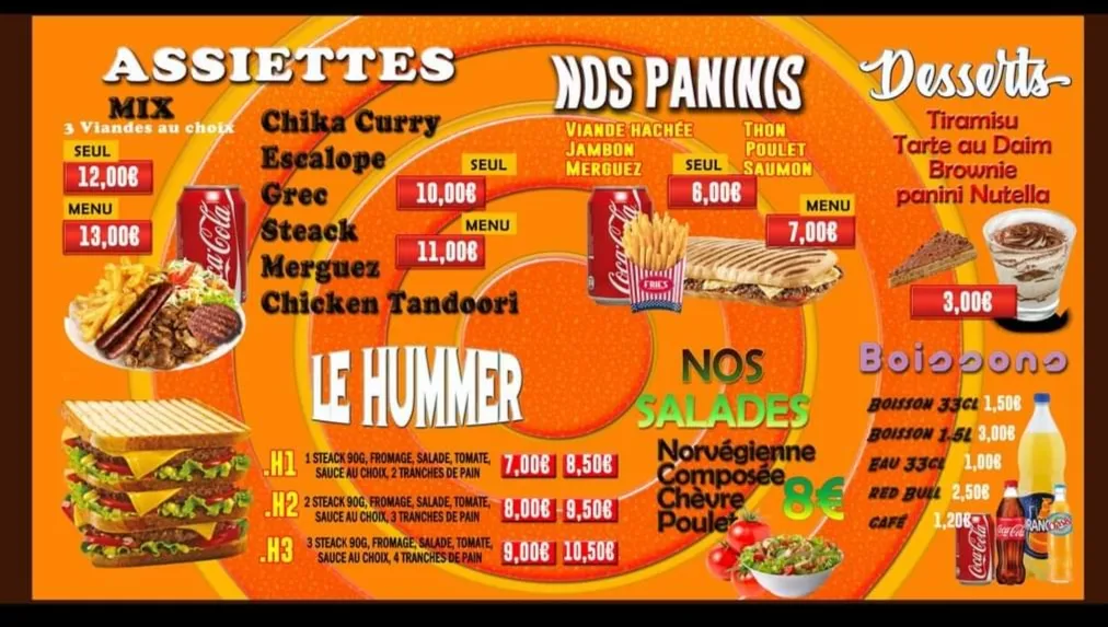 Menu_First food_Ambillou_image_4