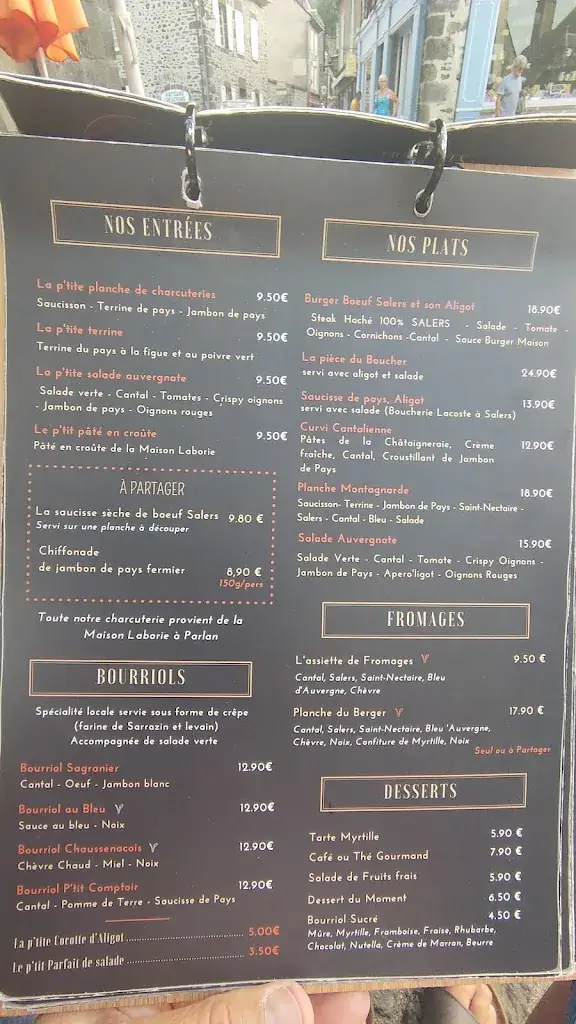 Menu_Le P'tit Comptoir_Salers_imagen_2