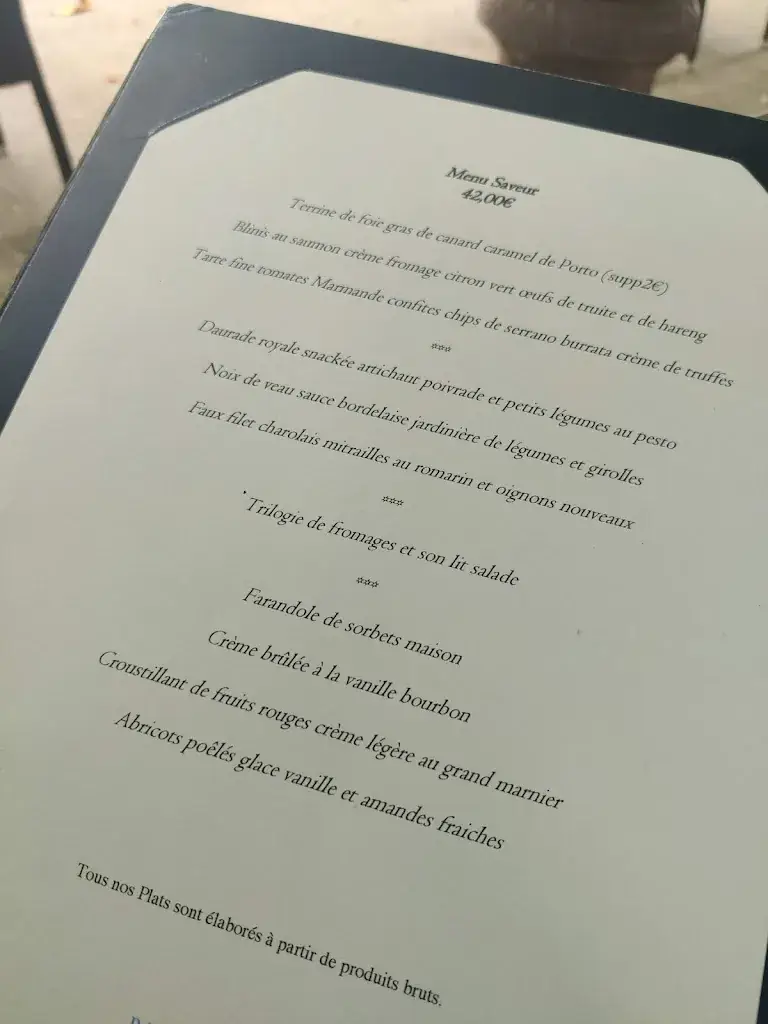 Menu_Le Manoir d'Anet_Anet_image_4