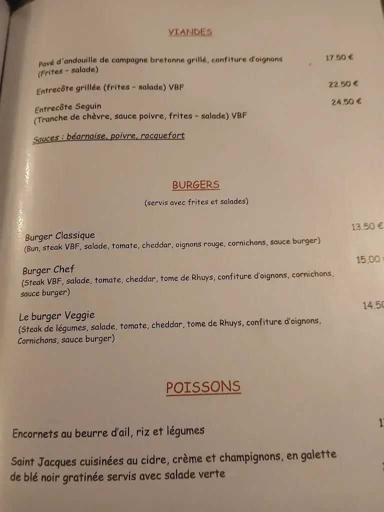 Menu_La Chaloupe_Theix-Noyalo_immagine_1