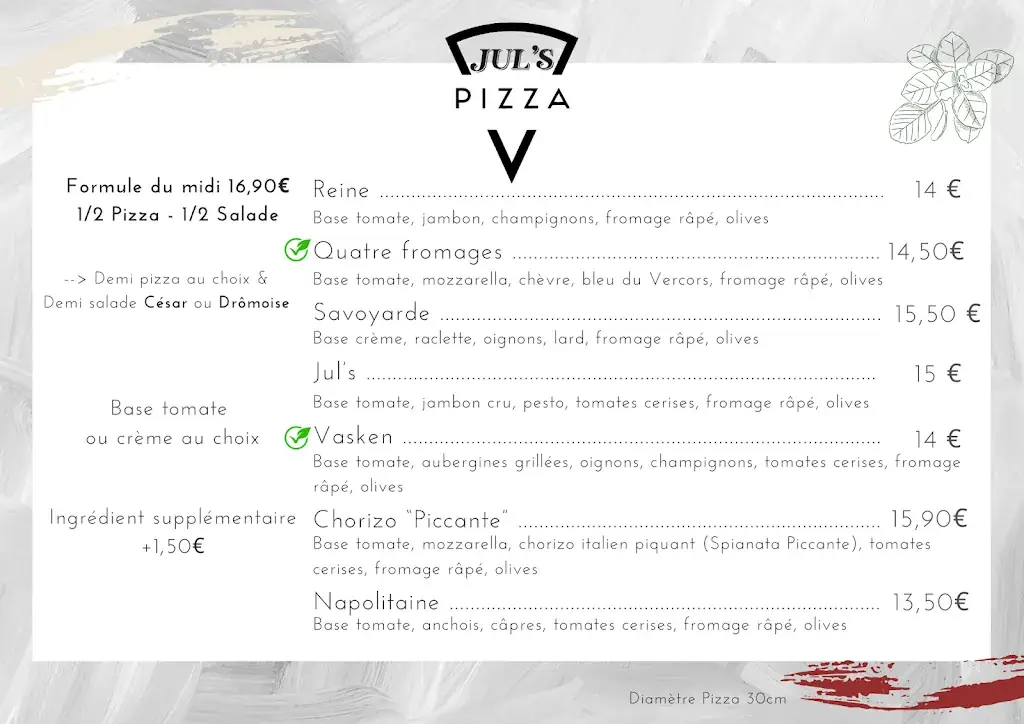 Menu_Restaurant Jul's_Bourg-lès-Valence_image_2