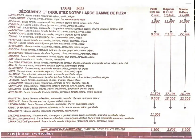 Menu_Pizza-Braises. Pizza au feu de bois_Theix-Noyalo_image_2