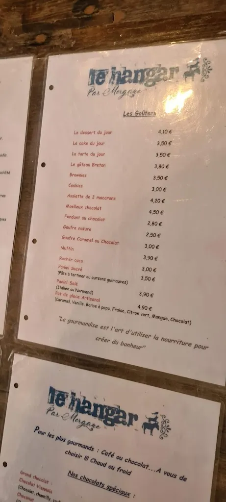 Menu_Le hangar par Morgane_Ploërmel_image_2