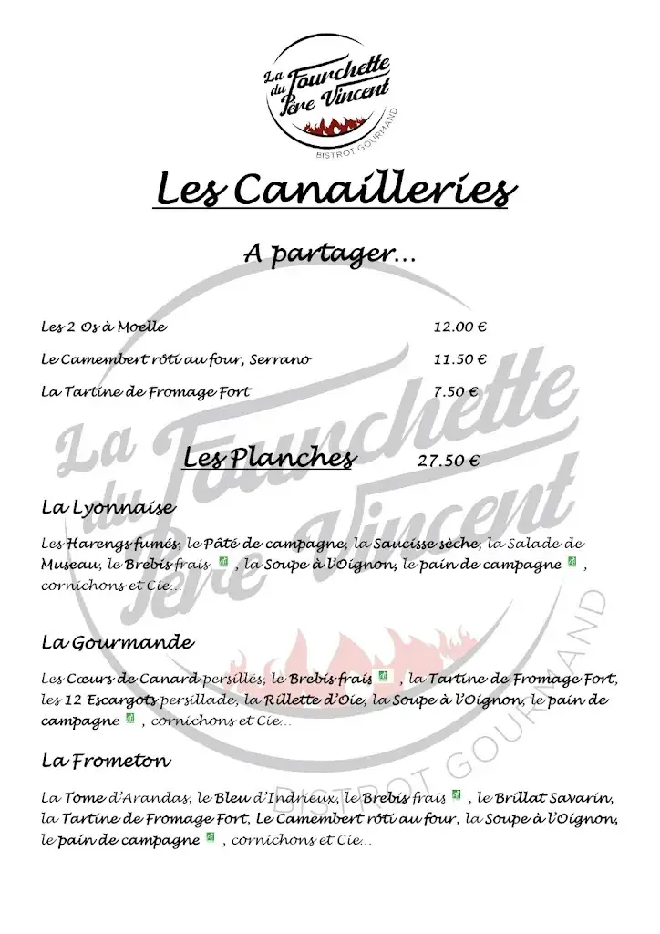 Menu_La Fourchette du Père Vincent_Ambérieu-en-Bugey_image_2