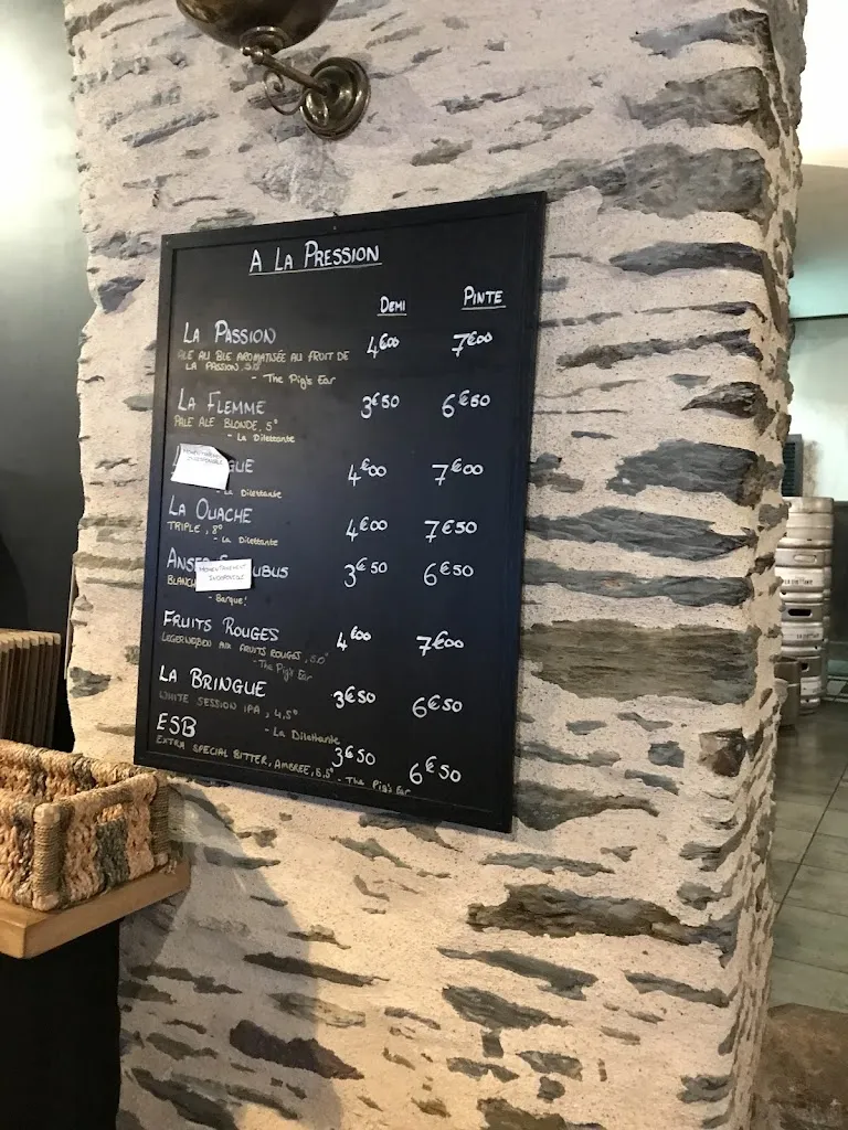 Menu_The Pig's Ear Pub_Ploërmel_image_4