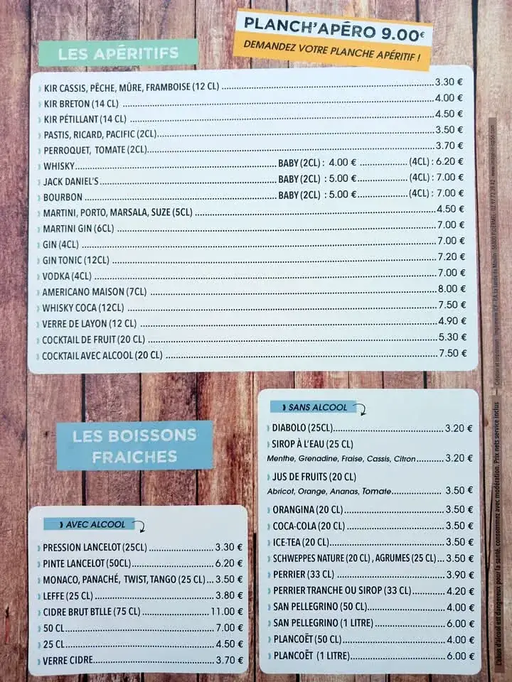 Menu_Le Malleville_Ploërmel_image_1