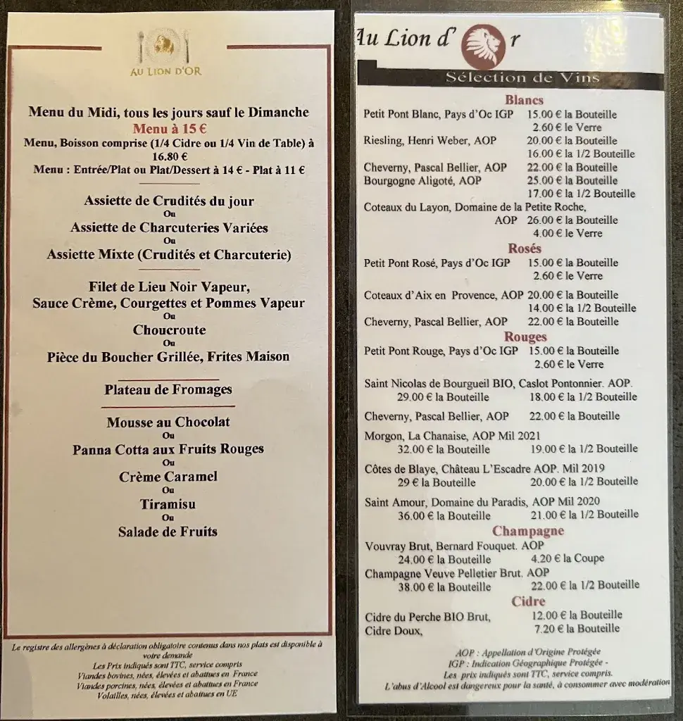 Menu_Au Lion d'Or_Unverre_image_1
