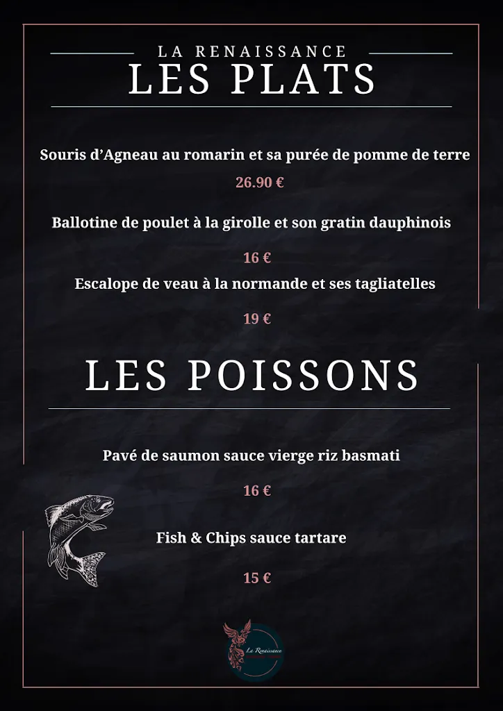 Menu_La Renaissance | Restaurant Halal_Tremblay-en-France_image_1