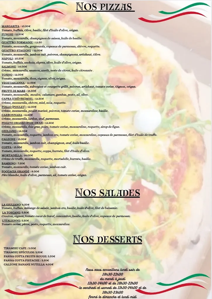 Menu_Casa Di Giuliano_Bourg-lès-Valence_image_2